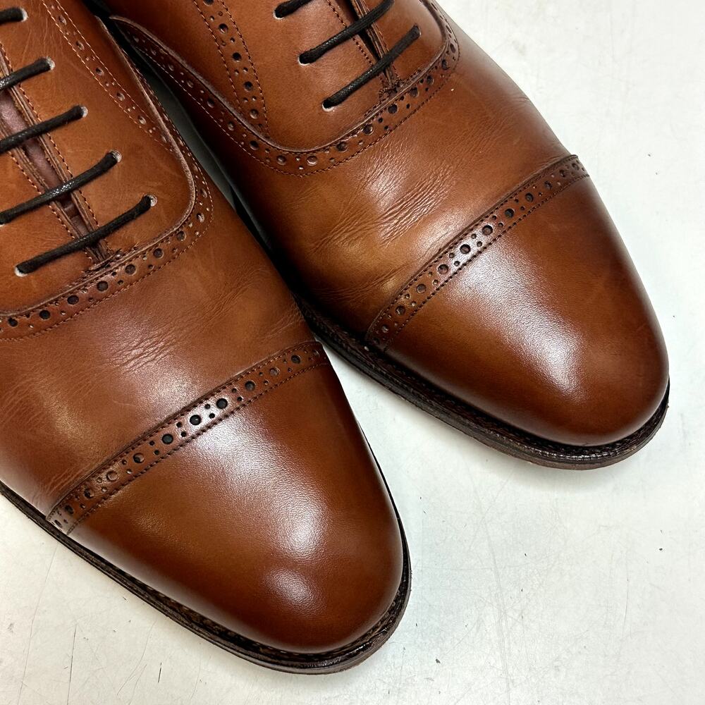 EXCELLENT Meermin Oxford Tan Antique Calf Goodyear welt 101513 UK 9.5 US 10.5 D - Picture 8 of 15
